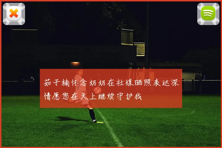 茹子楠怀念奶奶在社媒晒照表达深情愿您在天上继续守护我
